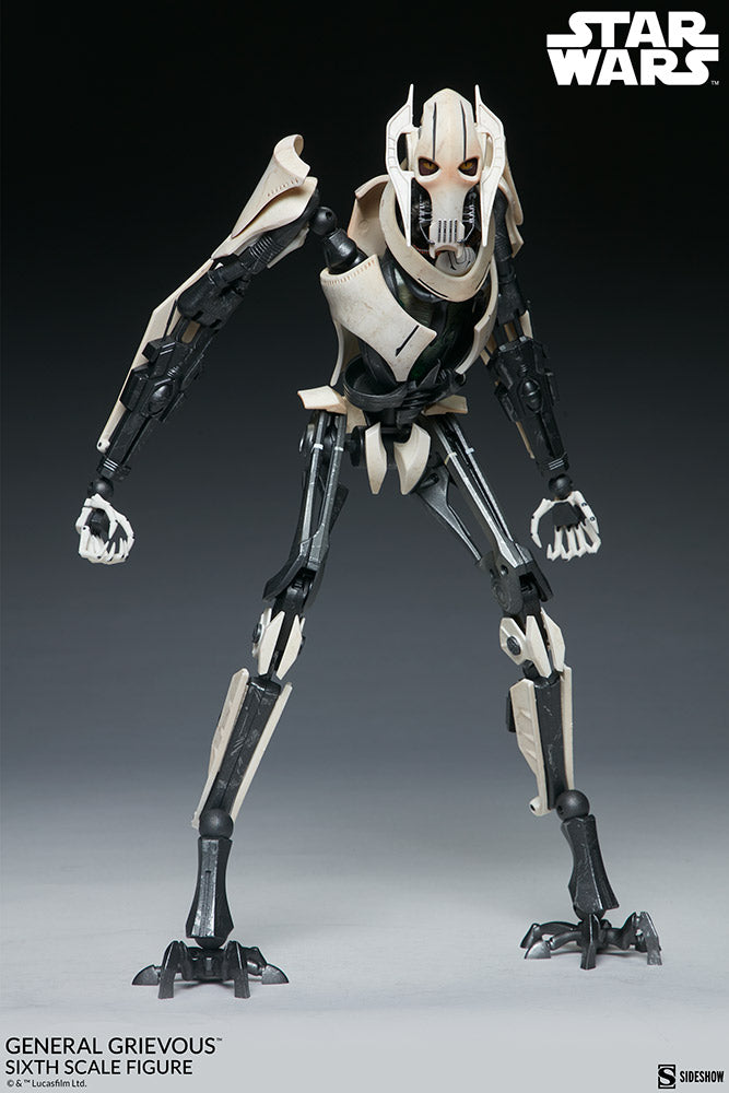Sideshow Star Wars Action Figure 1/6 Scale General Grievous