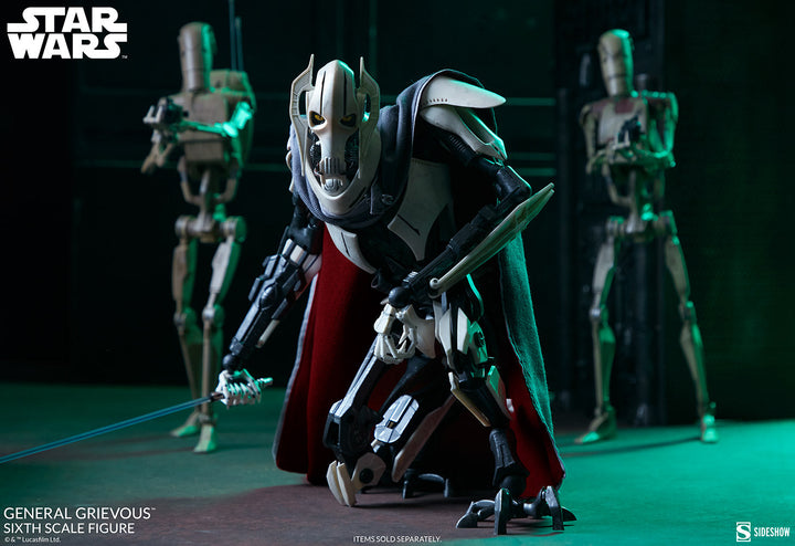 Sideshow Star Wars Action Figure 1/6 Scale General Grievous