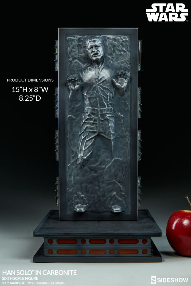Sideshow Collectibles Star Wars The Empire Strikes Back Han Solo In Carbonite 1/6 Scale Figure, Infinity Collectables , Uncategorized
