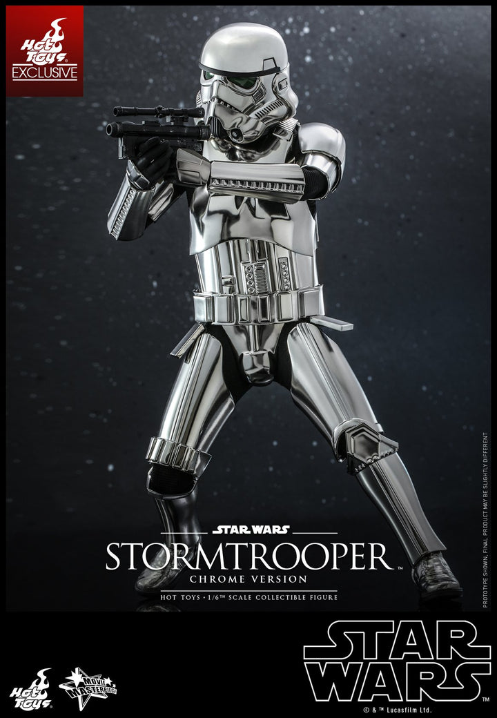Hot Toys 1:6 Scale Star Wars Stormtrooper - Chrome Edition *Exclusive