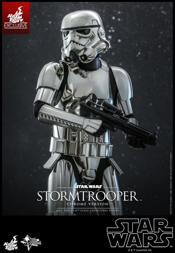 Hot Toys 1:6 Scale Star Wars Stormtrooper - Chrome Edition *Exclusive