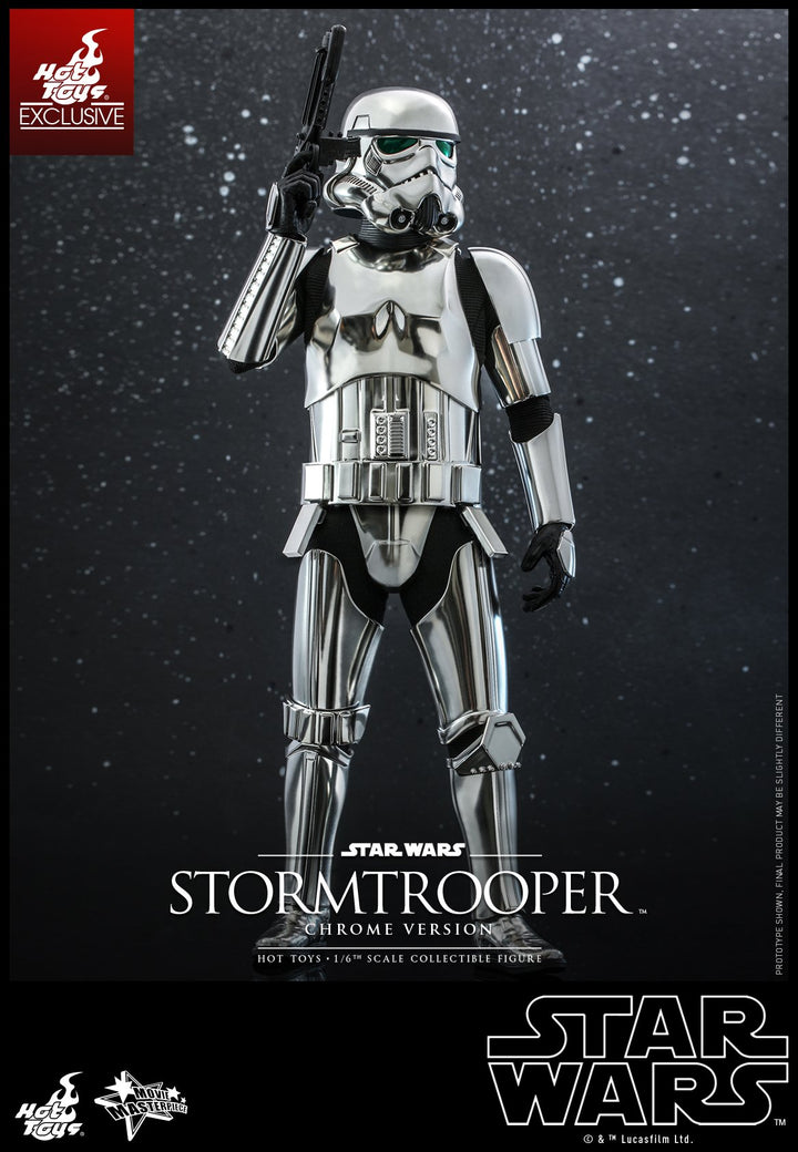 Hot Toys 1:6 Scale Star Wars Stormtrooper - Chrome Edition *Exclusive