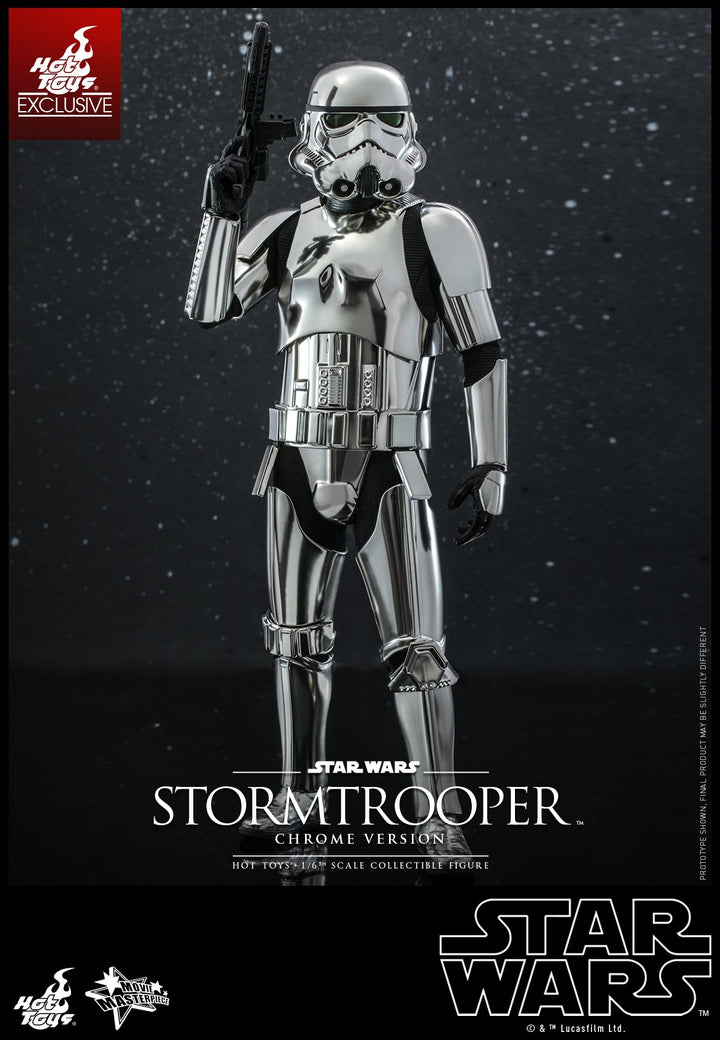 Hot Toys 1:6 Scale Star Wars Stormtrooper - Chrome Edition *Exclusive