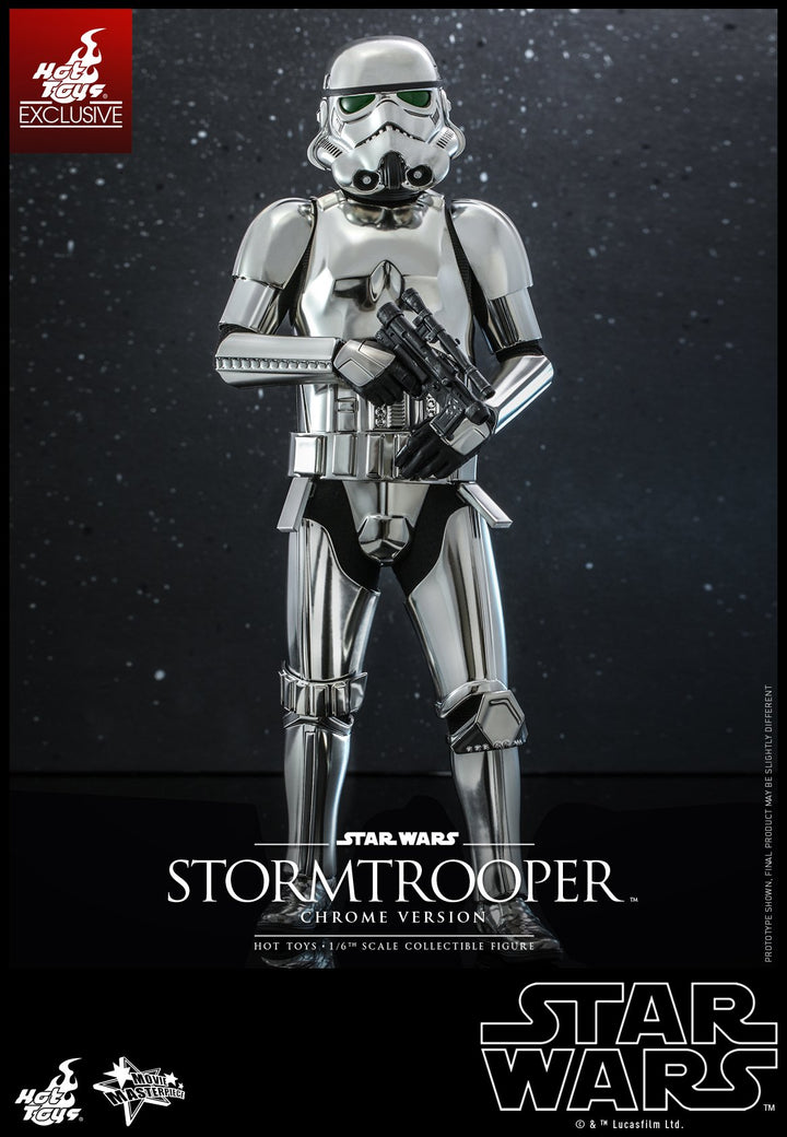 Hot Toys 1:6 Scale Star Wars Stormtrooper - Chrome Edition *Exclusive