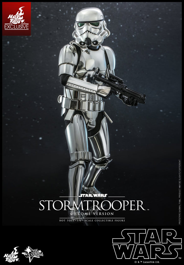 Hot Toys 1:6 Scale Star Wars Stormtrooper - Chrome Edition *Exclusive