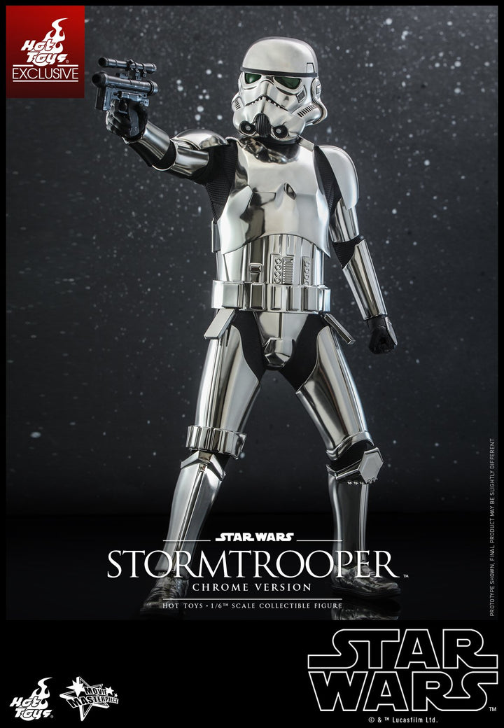 Hot Toys 1:6 Scale Star Wars Stormtrooper - Chrome Edition *Exclusive