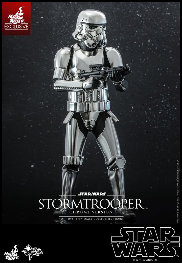 Hot Toys 1:6 Scale Star Wars Stormtrooper - Chrome Edition *Exclusive