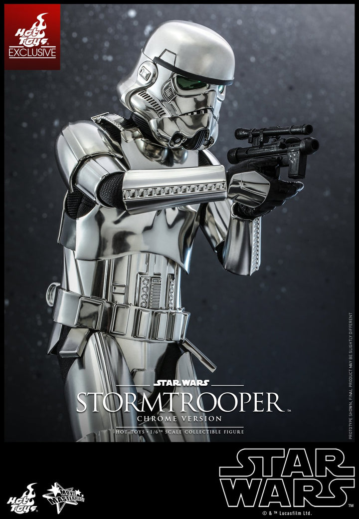 Hot Toys 1:6 Scale Star Wars Stormtrooper - Chrome Edition *Exclusive