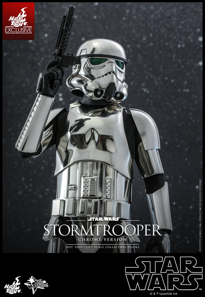 Hot Toys 1:6 Scale Star Wars Stormtrooper - Chrome Edition *Exclusive