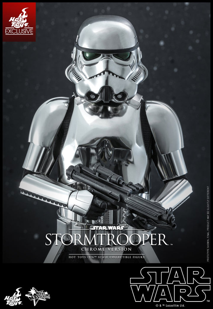 Hot Toys 1:6 Scale Star Wars Stormtrooper - Chrome Edition *Exclusive