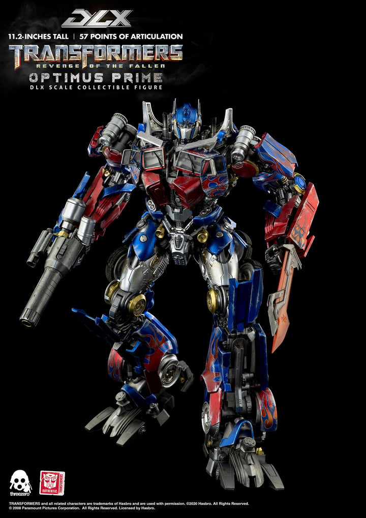 Transformers: Revenge of the Fallen DLX Action Figure 1:6 Scale Optimus Prime