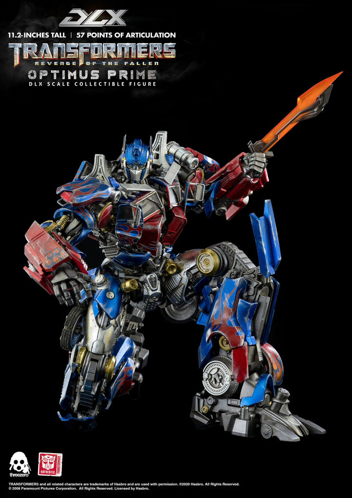 Transformers: Revenge of the Fallen DLX Action Figure 1:6 Scale Optimus Prime