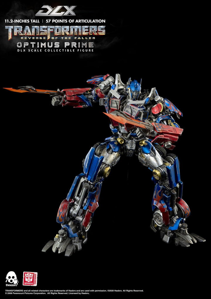 Transformers: Revenge of the Fallen DLX Action Figure 1:6 Scale Optimus Prime