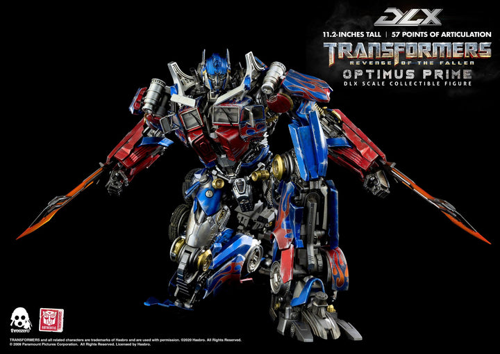 Transformers: Revenge of the Fallen DLX Action Figure 1:6 Scale Optimus Prime