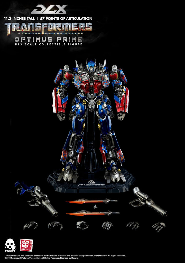 Transformers: Revenge of the Fallen DLX Action Figure 1:6 Scale Optimus Prime