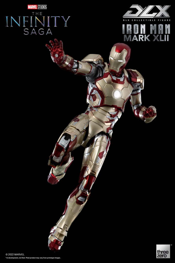 Marvel The Infinity Saga DLX Iron Man Mark 42 1/12 Scale Figure