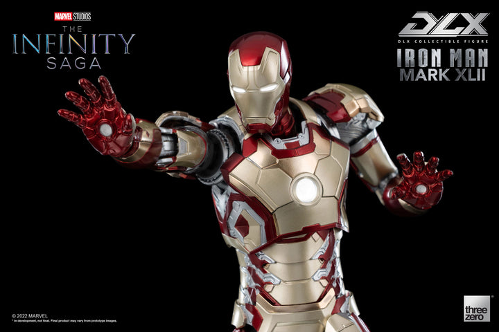 Marvel The Infinity Saga DLX Iron Man Mark 42 1/12 Scale Figure