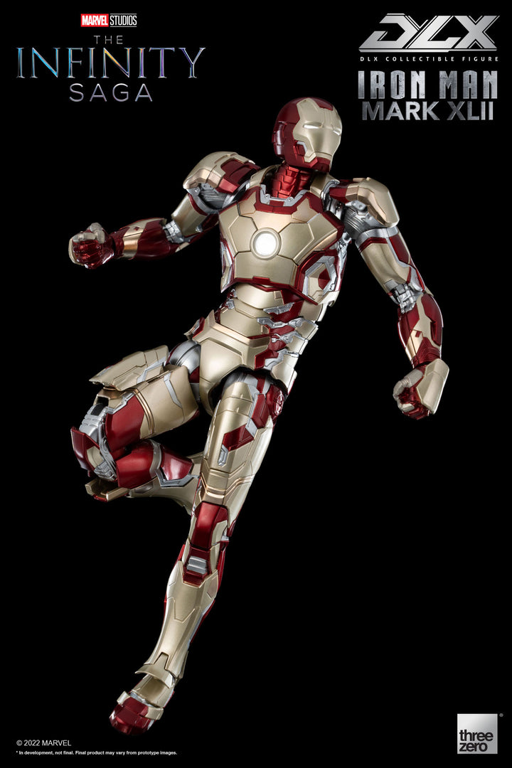 Marvel The Infinity Saga DLX Iron Man Mark 42 1/12 Scale Figure