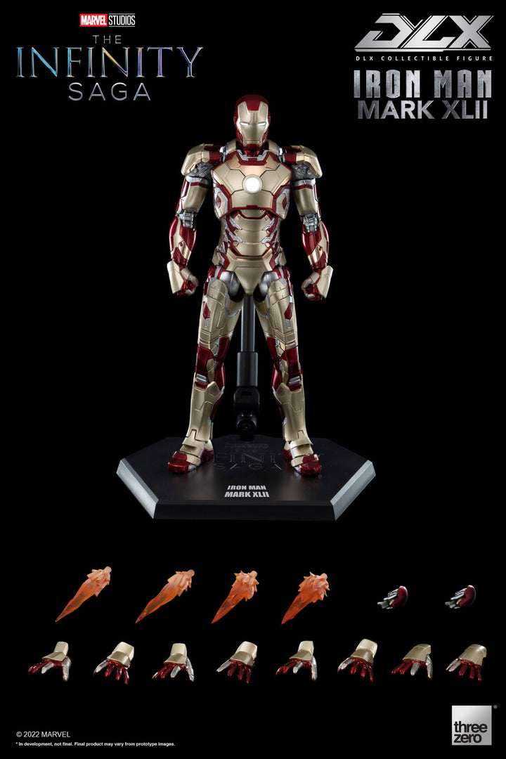 Marvel The Infinity Saga DLX Iron Man Mark 42 1/12 Scale Figure