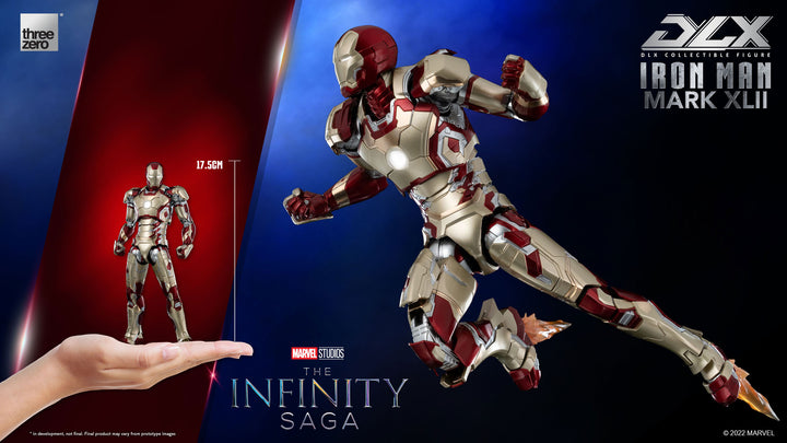 Marvel The Infinity Saga DLX Iron Man Mark 42 1/12 Scale Figure