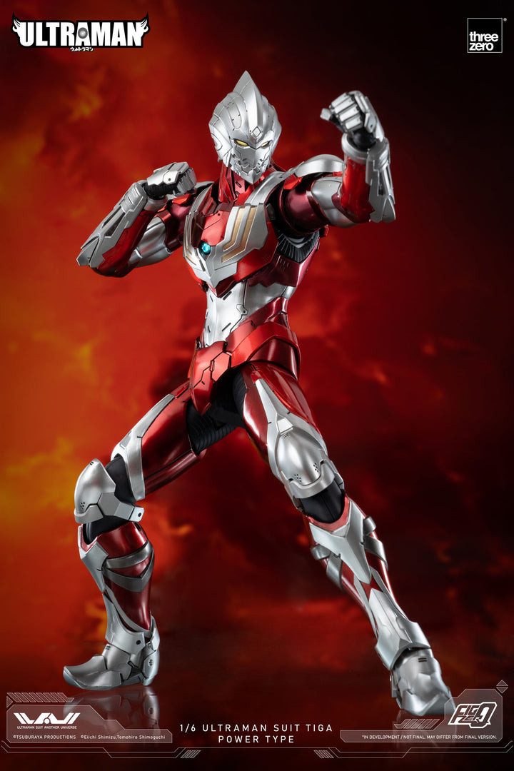 Ultraman Suit Another Universe FigZero Ultraman Suit Tiga Power Type 1/6 Scale Action Figure