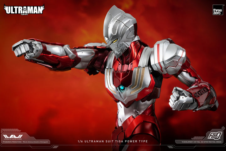 Ultraman Suit Another Universe FigZero Ultraman Suit Tiga Power Type 1/6 Scale Action Figure