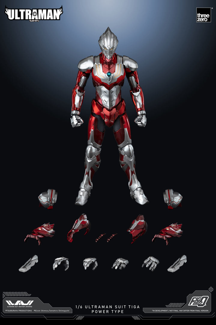 Ultraman Suit Another Universe FigZero Ultraman Suit Tiga Power Type 1/6 Scale Action Figure