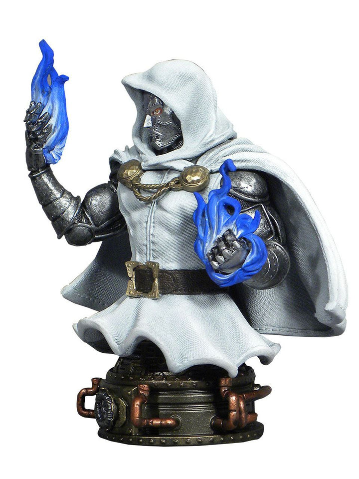 Marvel Comics Previews 40th Anniversary Exclusive White Armor Dr Doom Bust, Infinity Collectables , Uncategorized