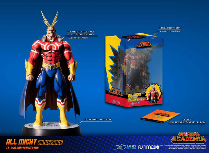 My Hero Academia All Might - First 4 Figures Silver Age PVC Figure