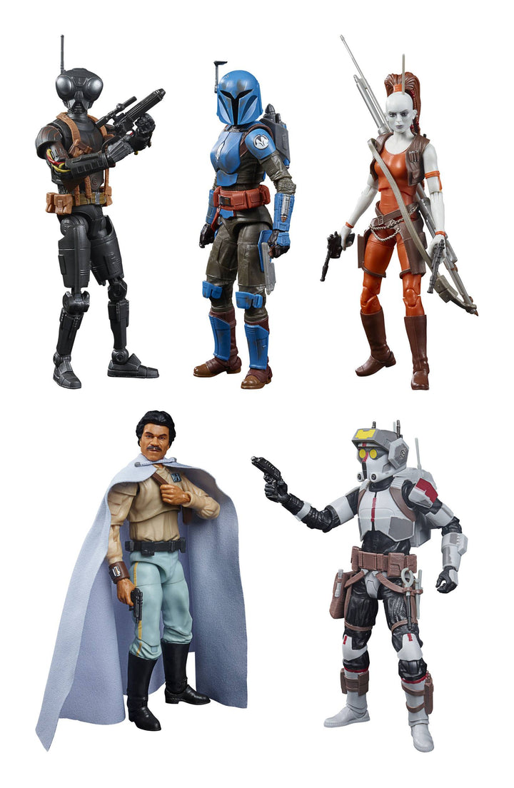 Star Wars The Black Series (5) Figures Clearance Bundle