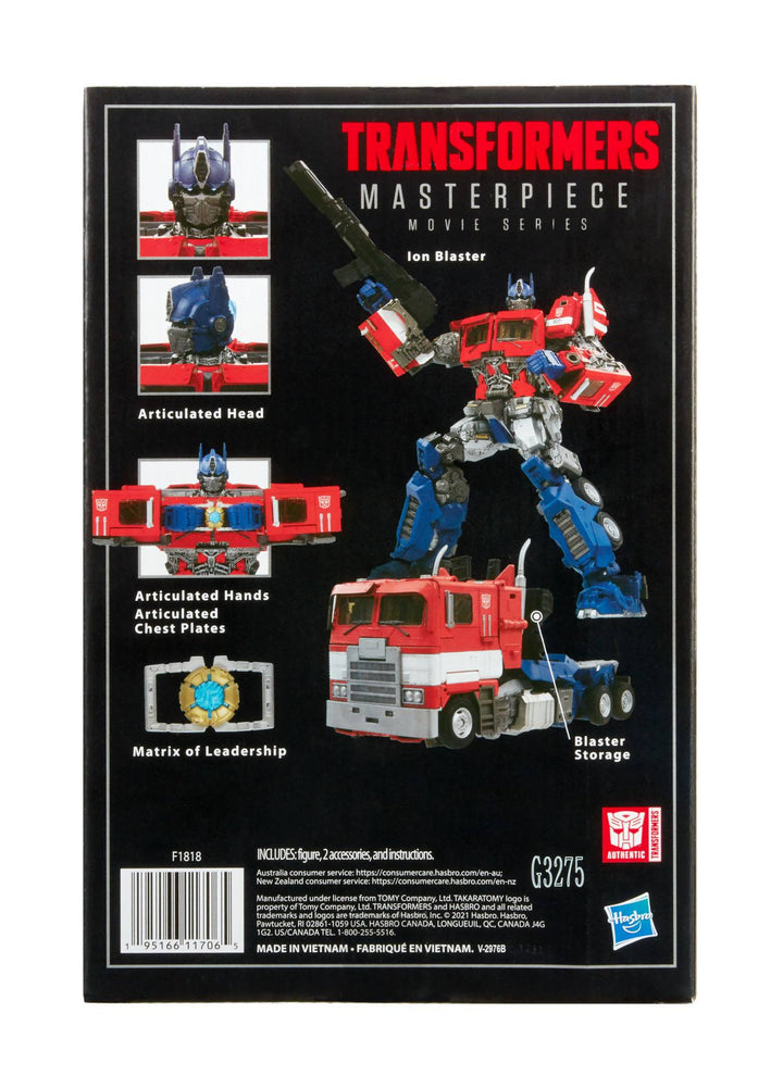 Hasbro Transformers Movie Masterpiece Series MPM-12 Optimus Prime, Infinity Collectables