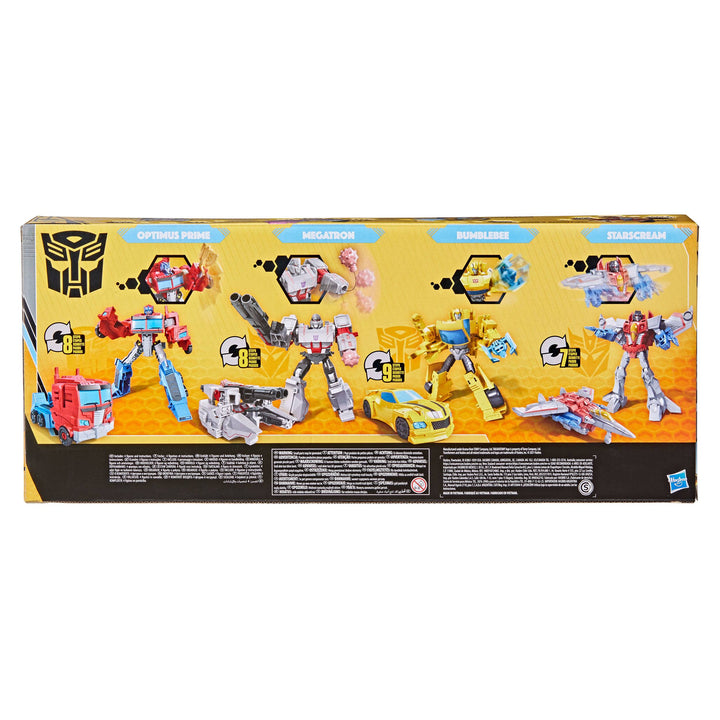 Transformers Buzzworthy Bumblebee Warrior Class 4 Pack Action Figures *Exclusive