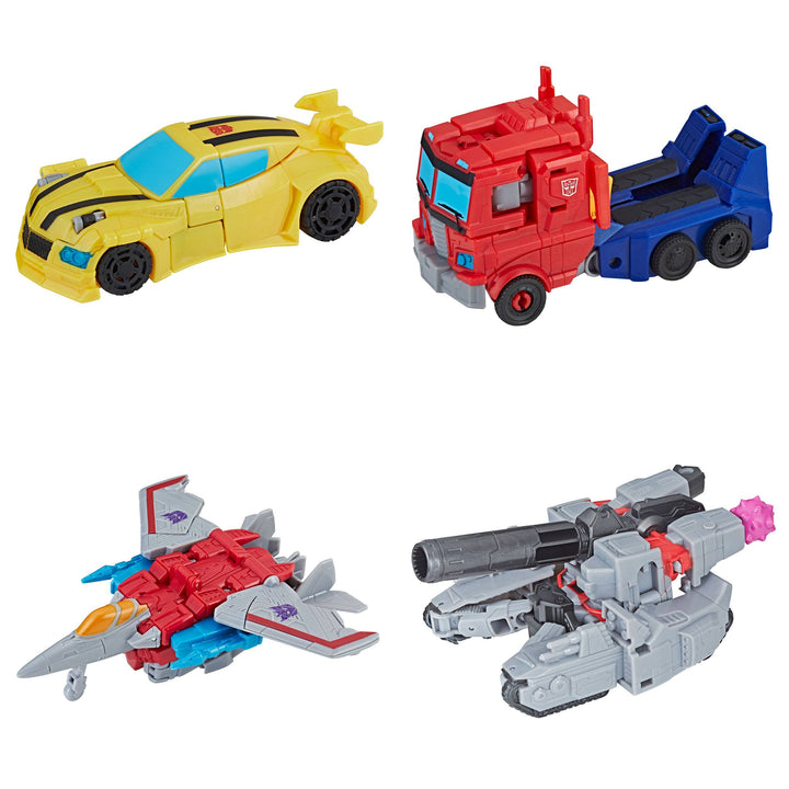 Transformers Buzzworthy Bumblebee Warrior Class 4 Pack Action Figures *Exclusive