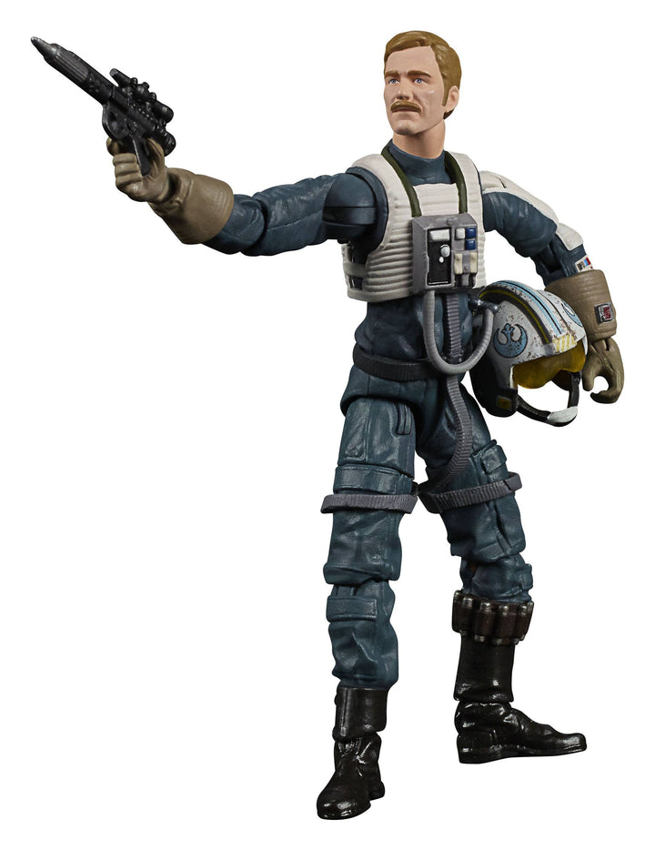 Star Wars The Vintage Collection Rogue One: A Star Wars Story Antoc Merrick’s X-Wing Fighter Vehicle with Action Figure