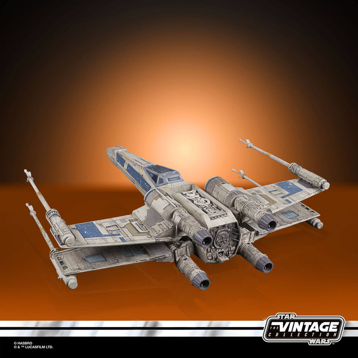 Star Wars The Vintage Collection Rogue One: A Star Wars Story Antoc Merrick’s X-Wing Fighter Vehicle with Action Figure