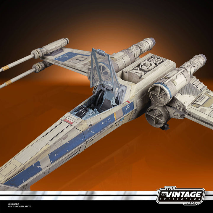 Star Wars The Vintage Collection Rogue One: A Star Wars Story Antoc Merrick’s X-Wing Fighter Vehicle with Action Figure
