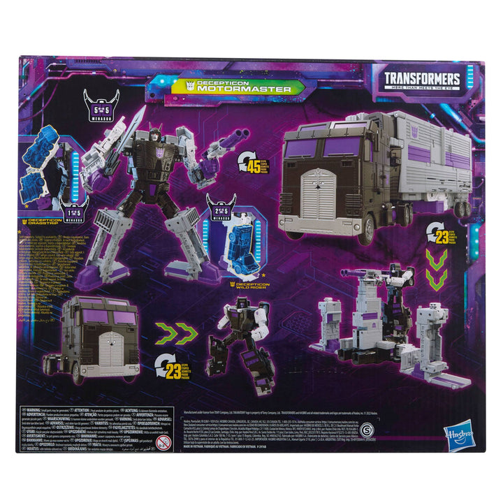 Hasbro Transformers Generations Legacy Series Commander Decepticon Motormaster Action Figure, Infinity Collectables