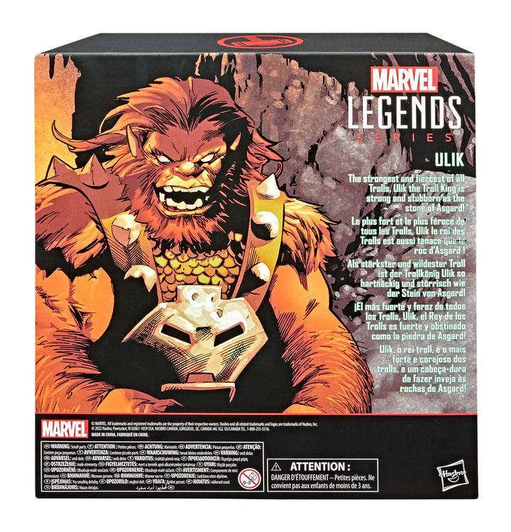 Hasbro Marvel Legends Series Ulik the Troll King 6 Inch Action Figure