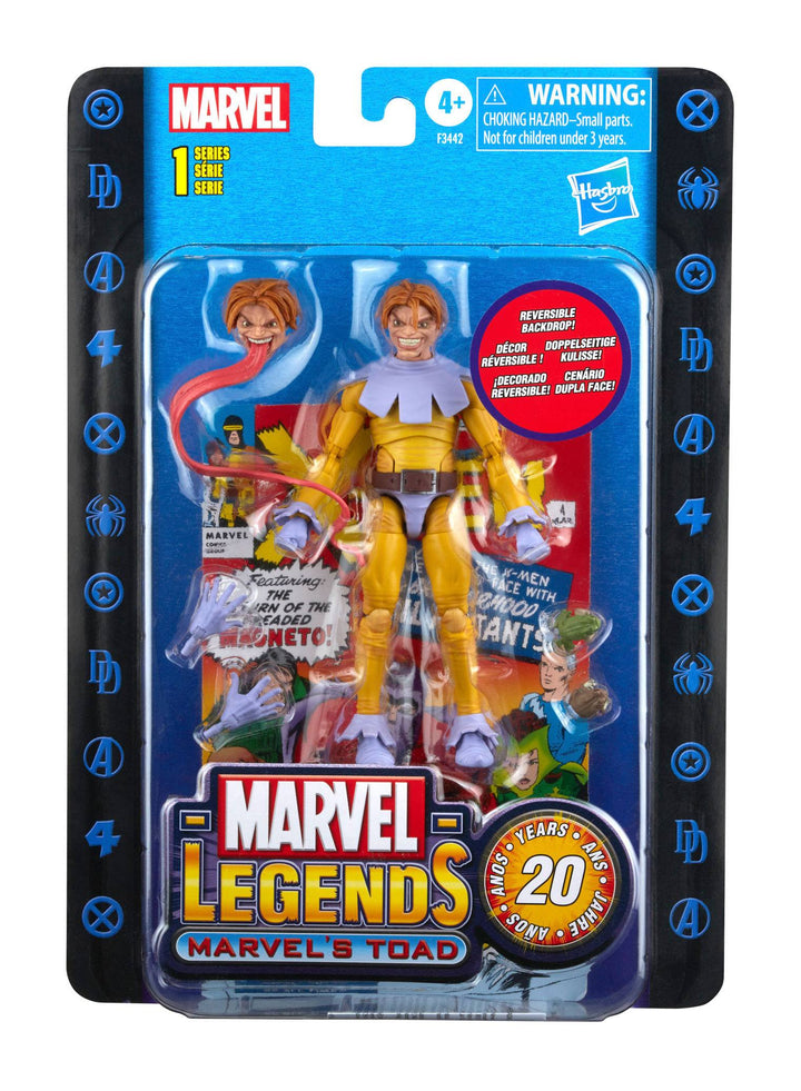 Hasbro Marvel Legends Series 1 Marvel’s Toad 6 Inch Action Figure, Infinity Collectables