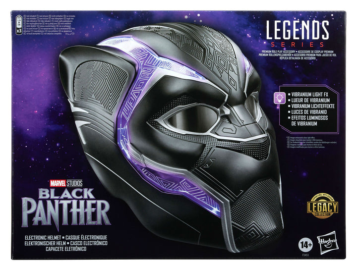 Hasbro Marvel Legends Series Black Panther Electronic Helmet