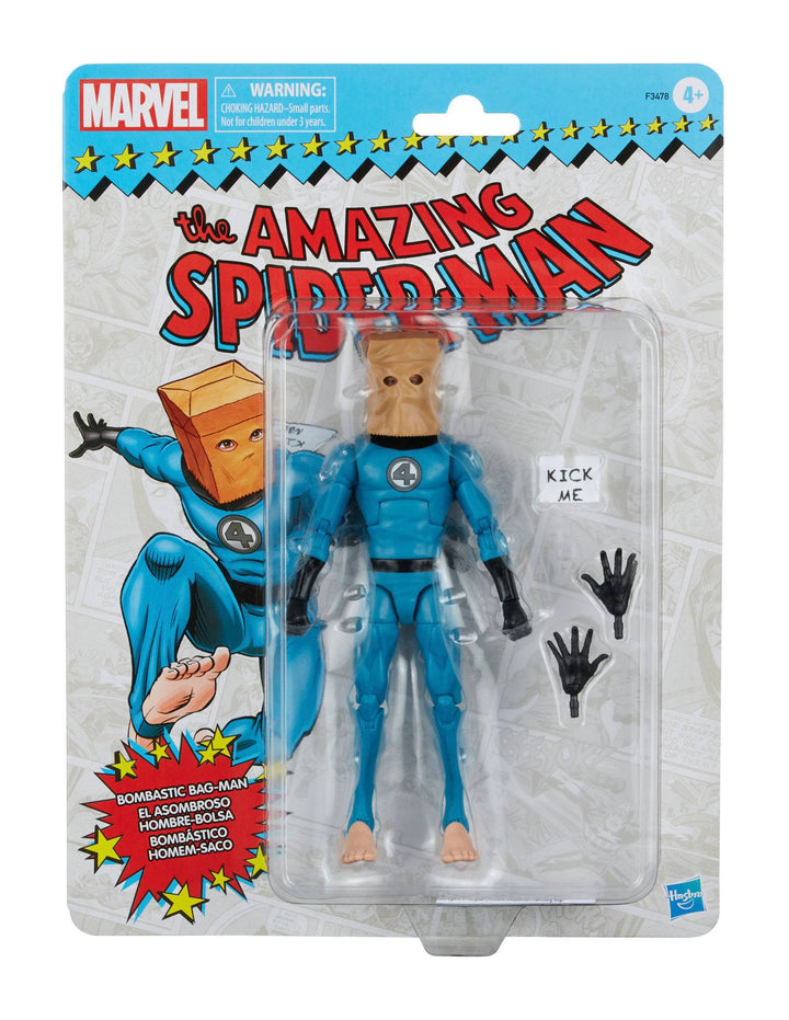 Hasbro Marvel Legends Series Bombastic Bag-Man 6" Action Figure, Infinity Collectables