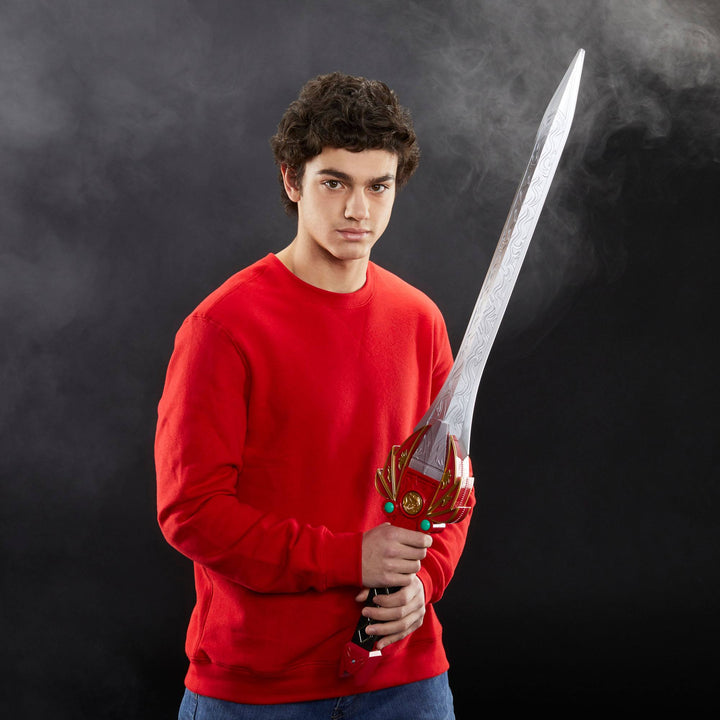 Hasbro Power Rangers Lightning Collection Mighty Morphin Red Ranger Power Sword Premium Roleplay Replica, Infinity Collectables