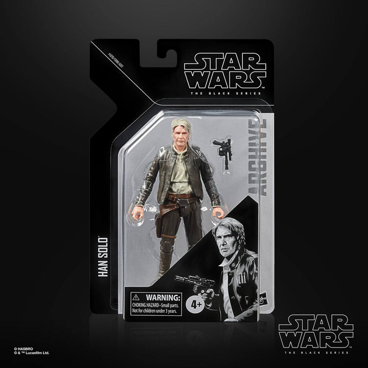 Hasbro Star Wars The Black Series Archive Han Solo Action Figure, Infinity Collectables