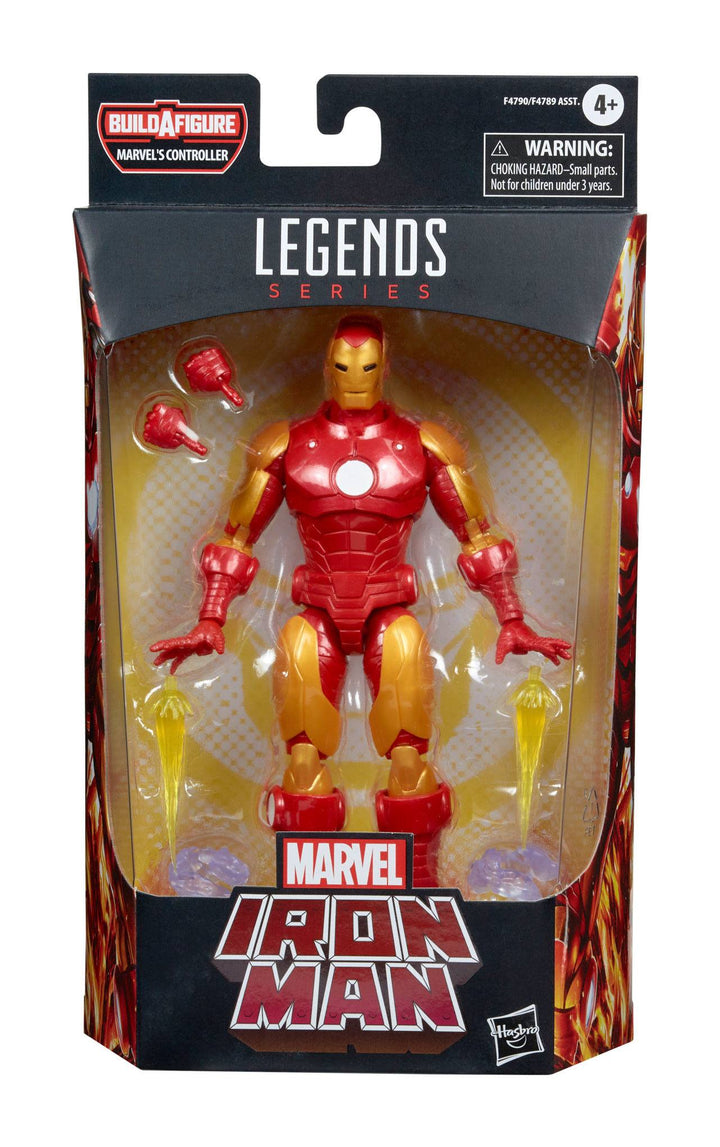 Hasbro Marvel Legends Series Iron Man 6 Inch Action Figure, Infinity Collectables