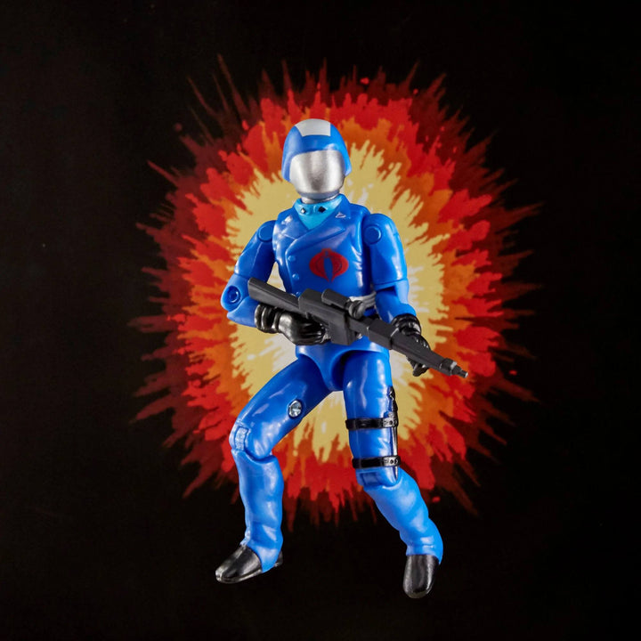 G.I. Joe Retro Collection Duke Vs. Cobra Commander 2 Pack Action Figures Bundle