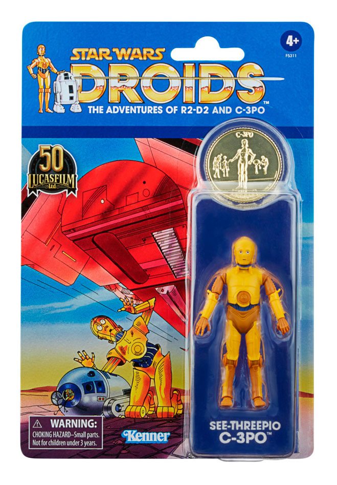 Hasbro Star Wars Droids The Vintage Collection See-Threepio (C-3PO), Infinity Collectables