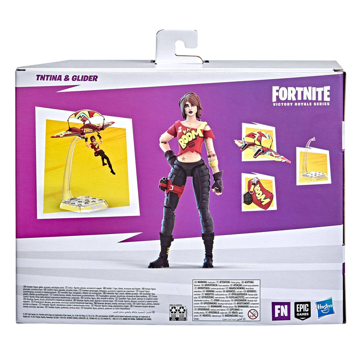 Hasbro Fortnite Victory Royale Series TNTina With Glider Action Figure