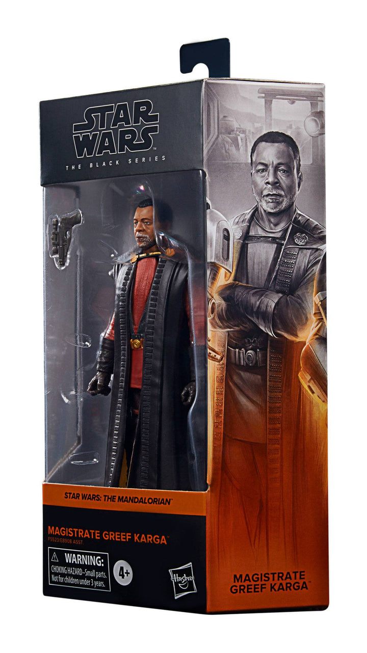 Hasbro Star Wars The Black Series Magistrate Greef Karga Action Figure, Infinity Collectables
