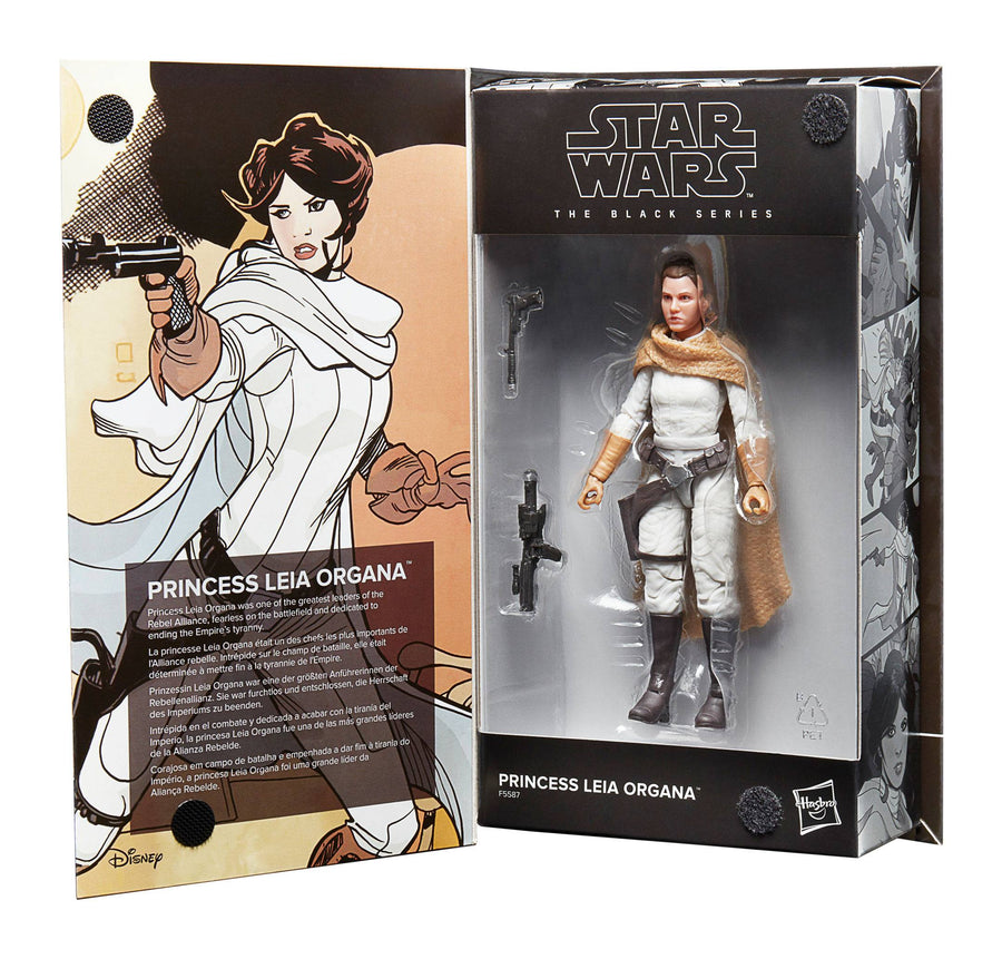 Hasbro Star Wars The Black Series Princess Leia Organa Action Figure, Infinity Collectables