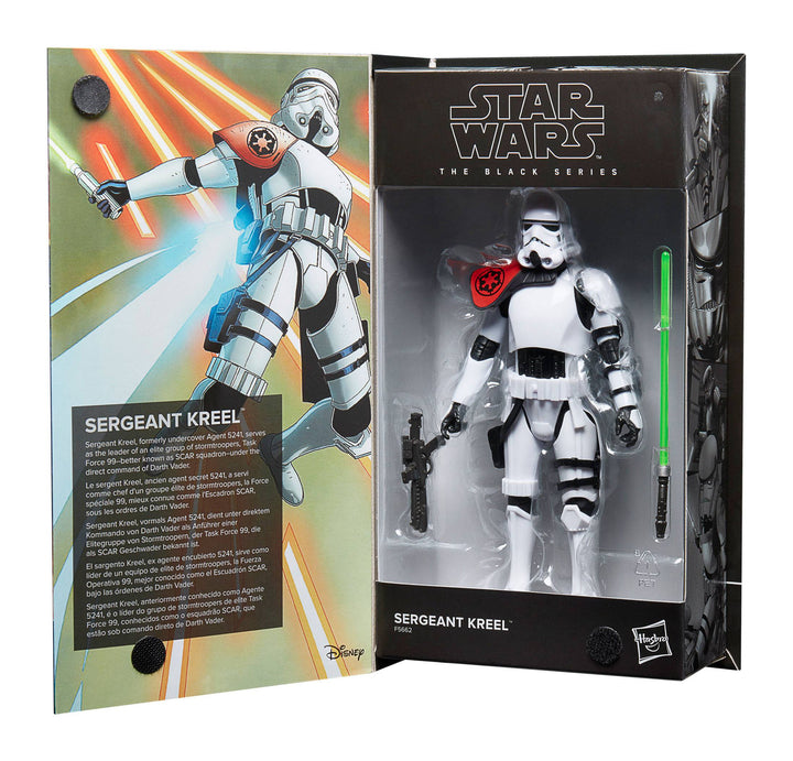 Hasbro Star Wars The Black Series Sergeant Kreel Action Figure, Infinity Collectables , Uncategorized